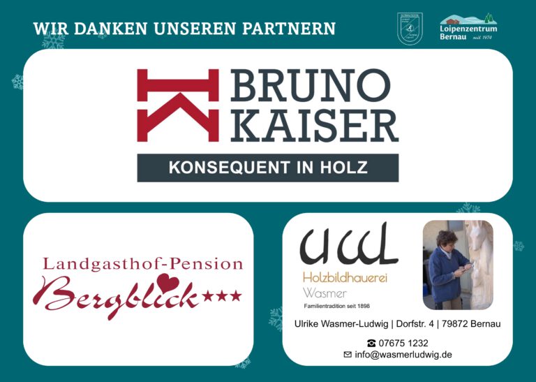 Sponsoren Loipenzentrum Bernau