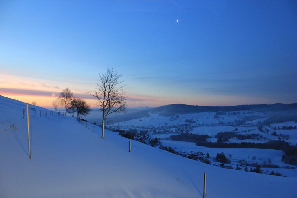 Panoramaweg Bernau im Winter